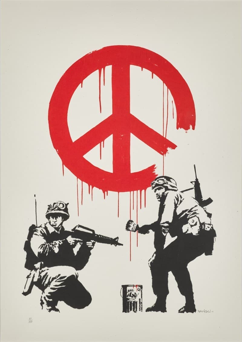 CND Soldiers by Banksy
