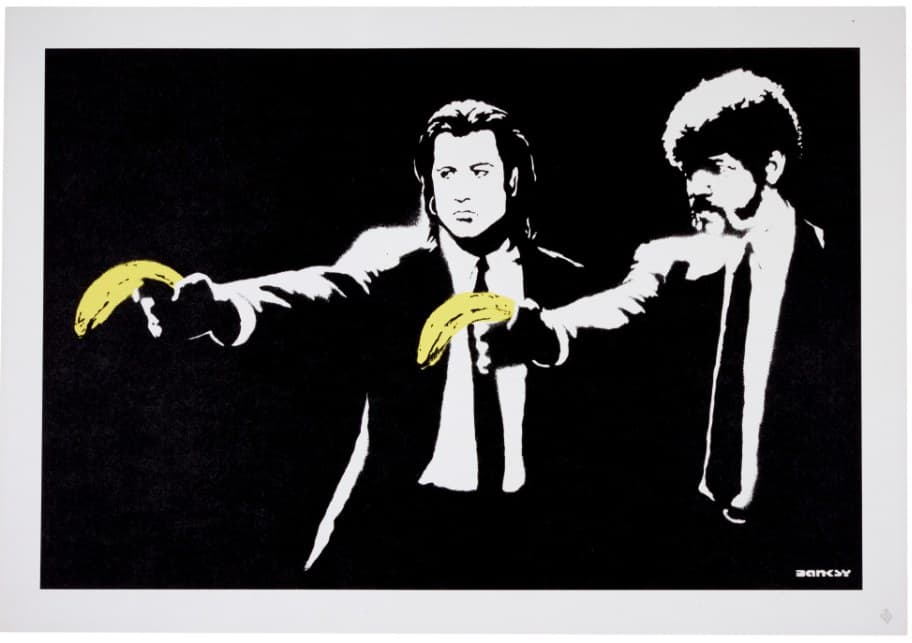 Pulp Fiction by Banksy