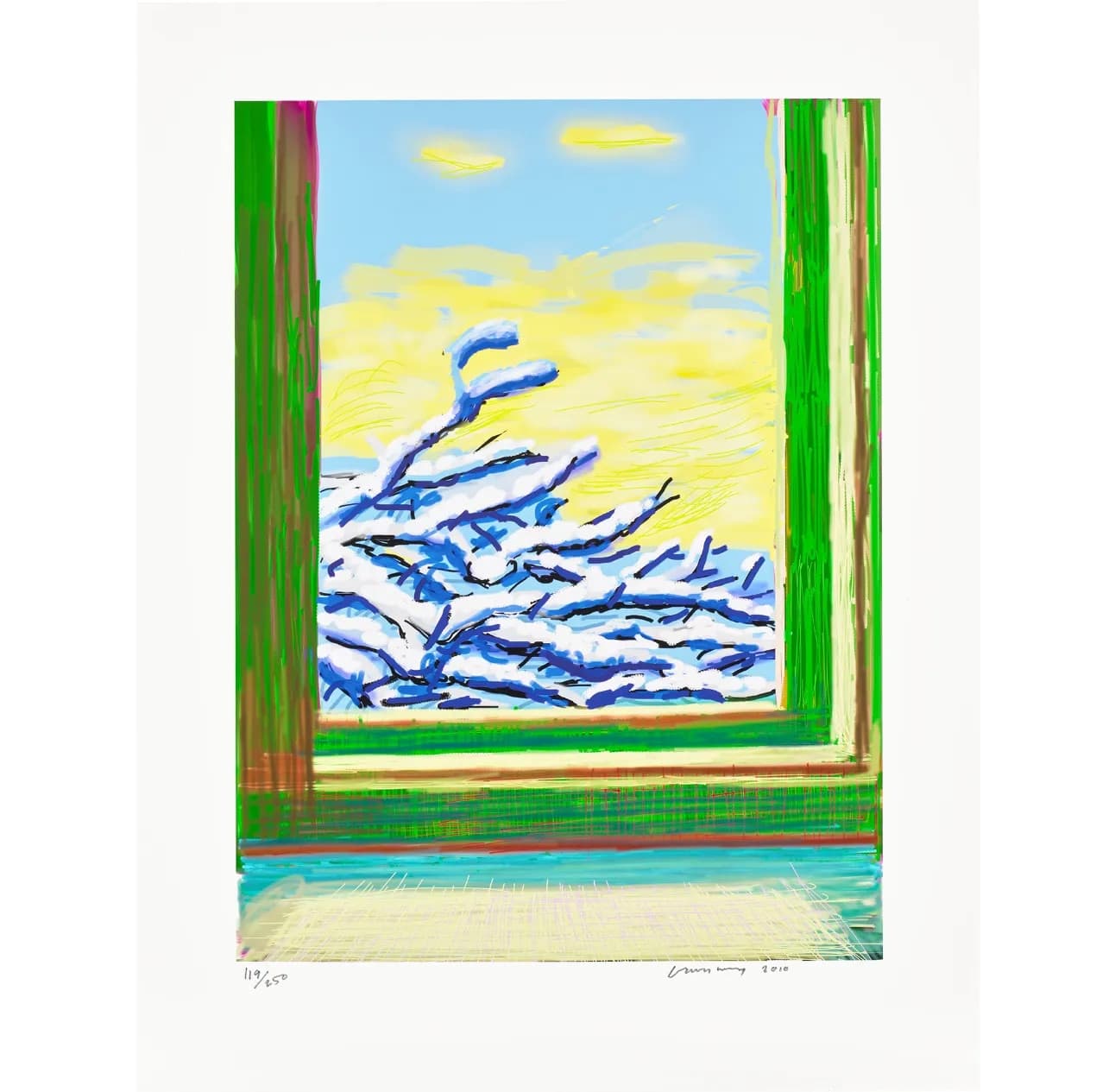My Window, No. 610 by David Hockney