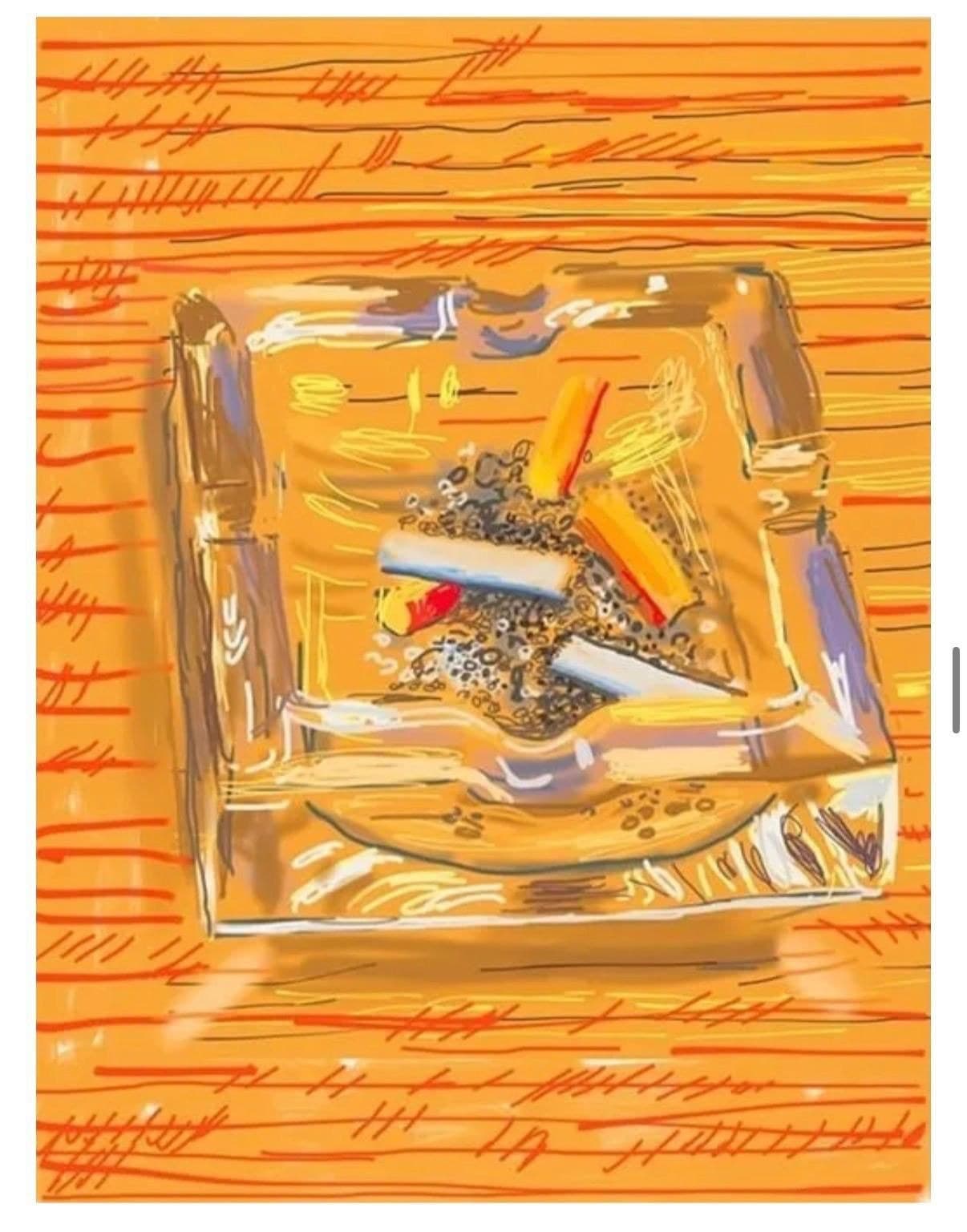 Ashtray by David Hockney