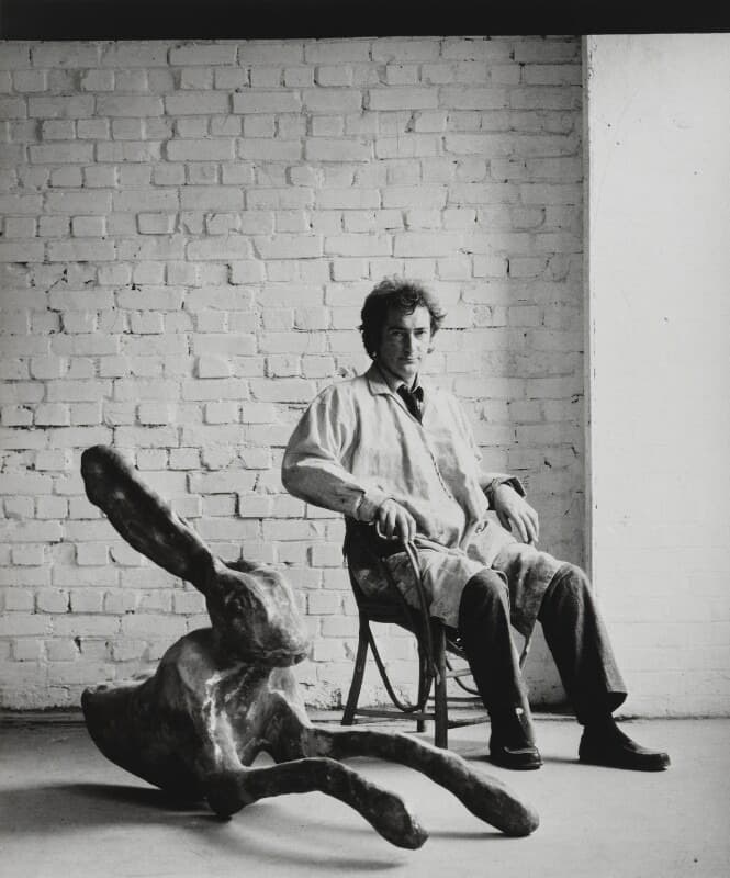 Barry Flanagan — portrait
