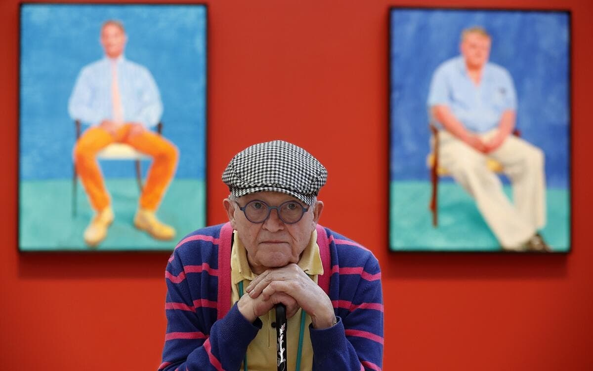 Portrait of David Hockney