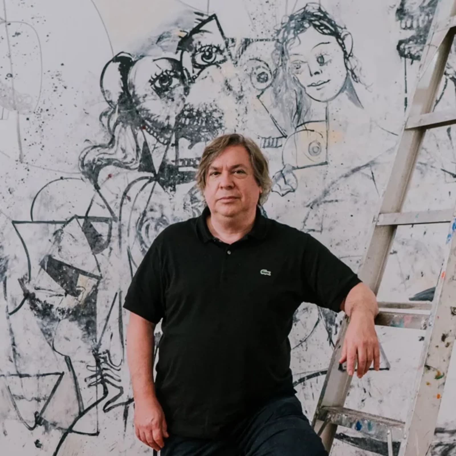 George Condo — portrait