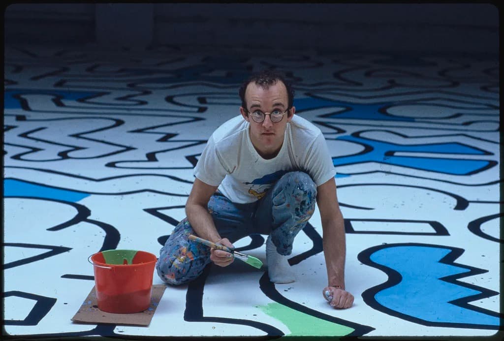 Portrait of Keith Haring